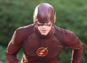 First Shots Of Grant Gustin Wearing 'The Flash' Costume