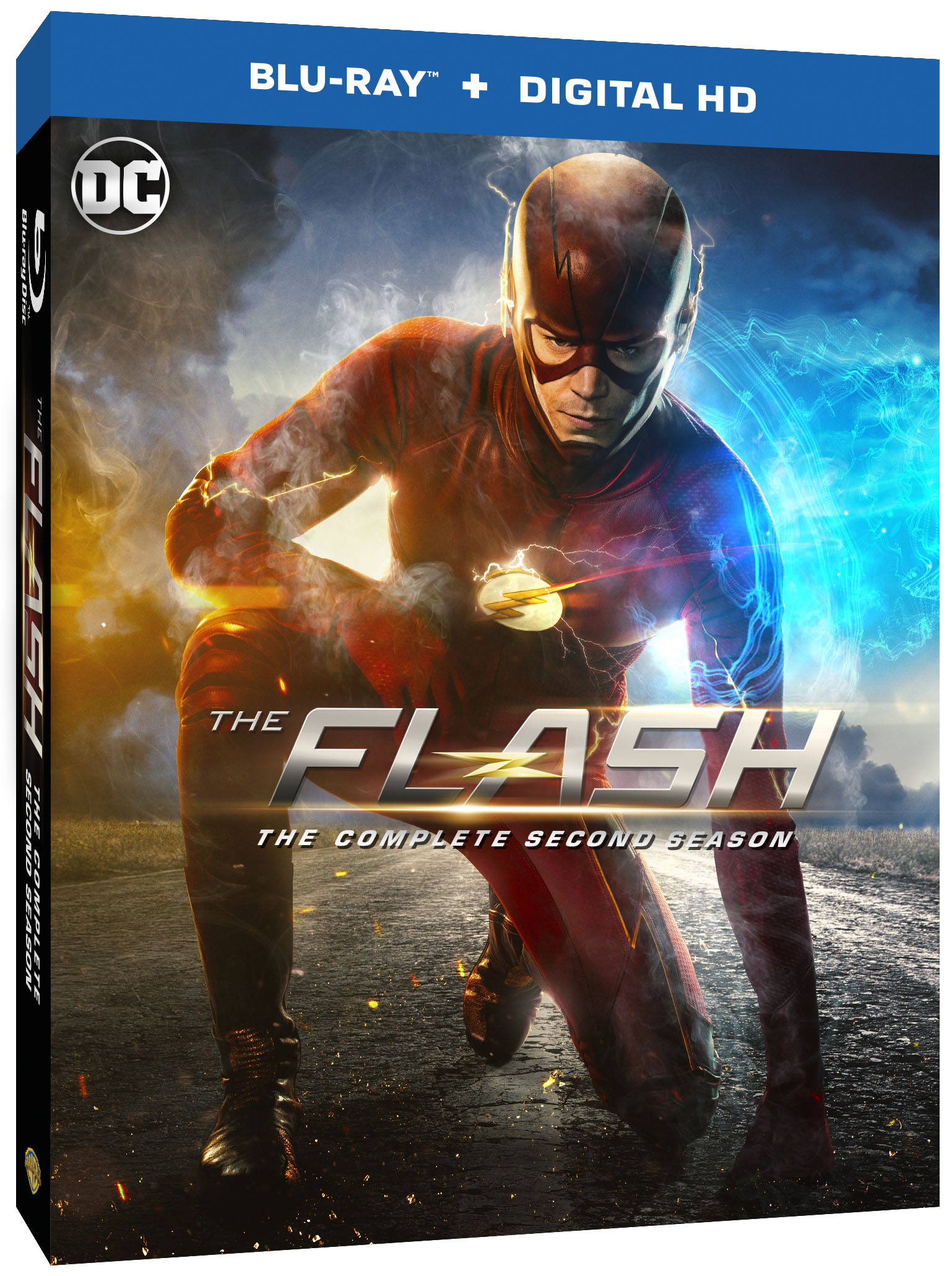 The Flash Season 2 Bluray & DVD Box Art, Release Date & Extras